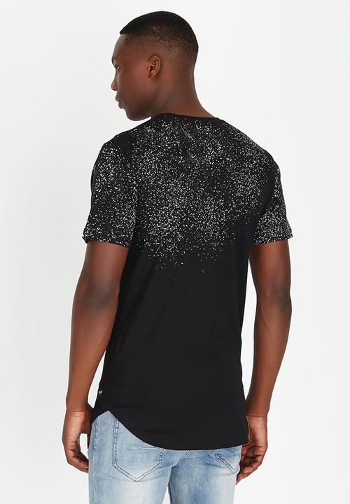 Only & Sons - Trey Longy O-neck Tee Black