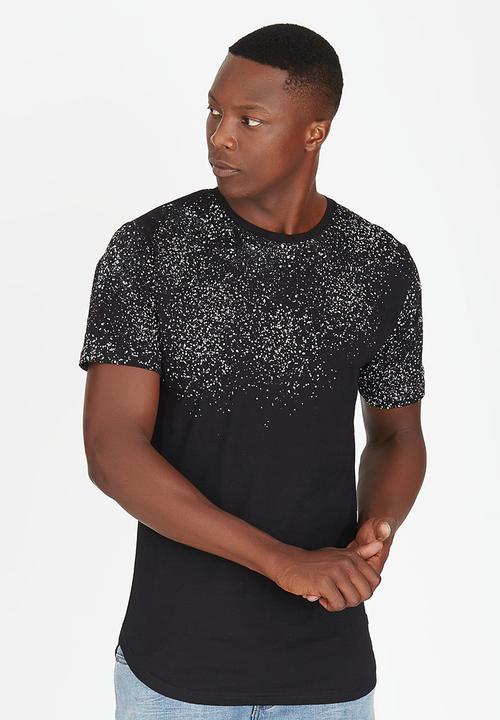 Only & Sons - Trey Longy O-neck Tee Black