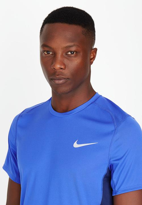 Nike - Nike Dry Miler Running Top Blue