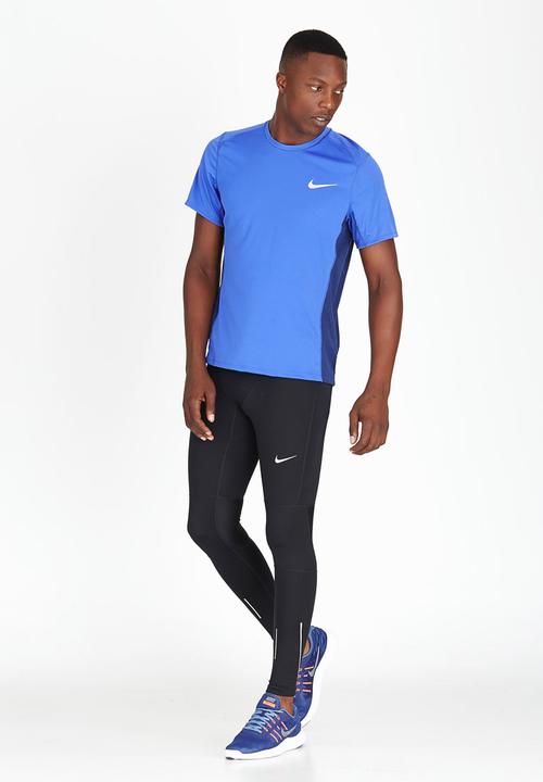 Nike - Nike Dry Miler Running Top Blue