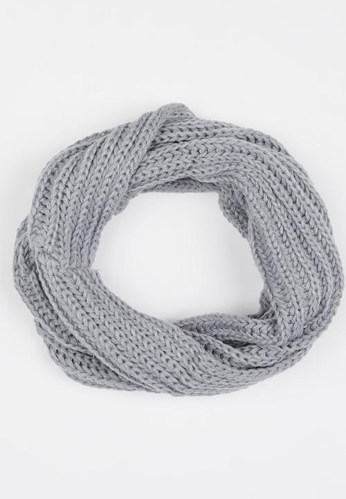 Pop Candy - Kntted Snood Grey
