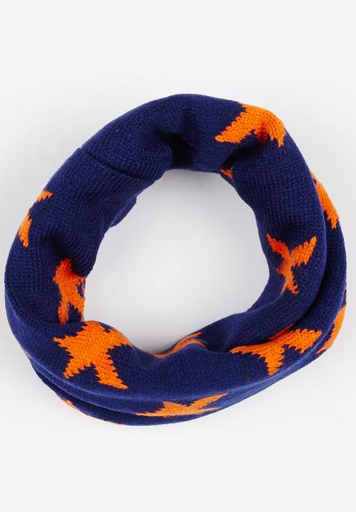 Pop Candy - Printed Snood Navy