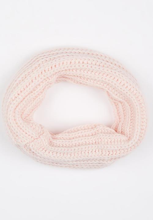 Pop Candy - Kntted Snood Pale Pink