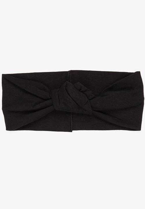 Pop Candy - Knotted Headband Black