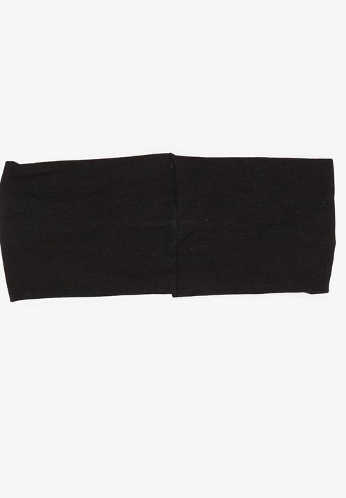 Pop Candy - Knotted Headband Black