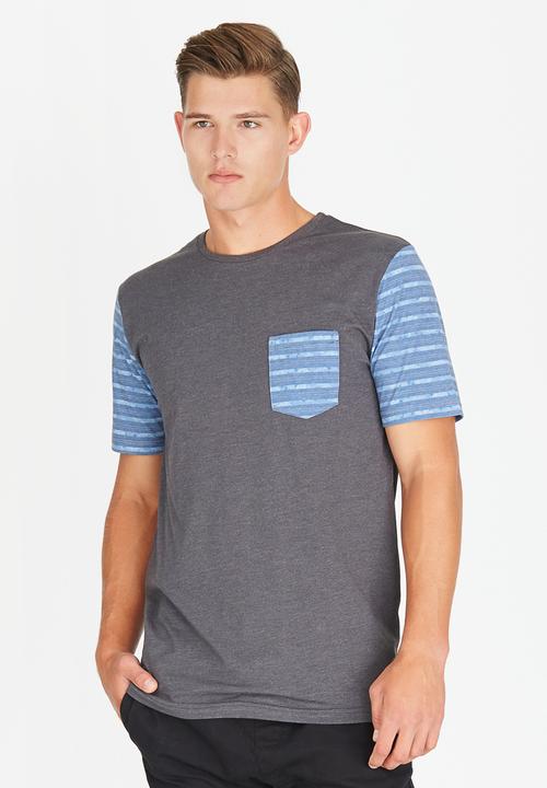 Quiksilver - Spring Gate Tee Mid Grey
