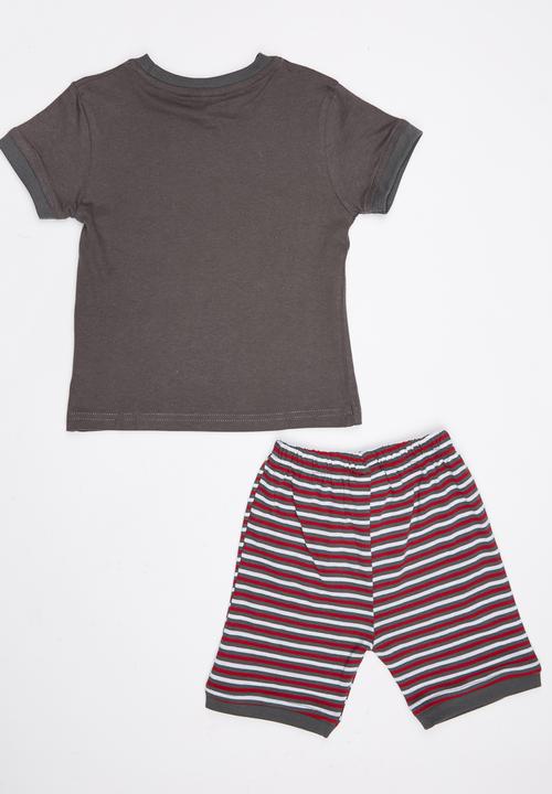 See-Saw - PJ Set Dark Grey