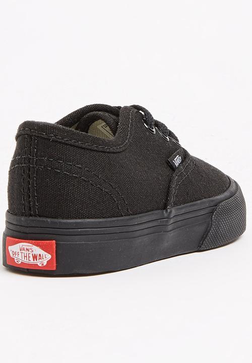 Vans - Authentic Elastic Lace Sneaker Black