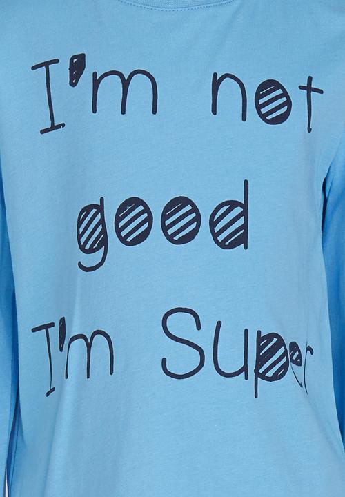 Soobe - Boys Printed Tee Pale Blue
