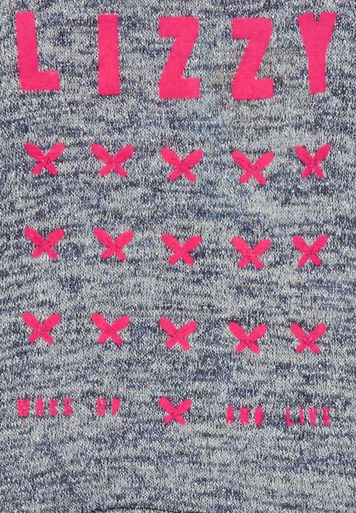 Lizzy - Marmee Tee Blue and Grey