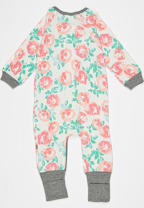 Peninsula Baby - Printed Sleepsuit Pale Pink