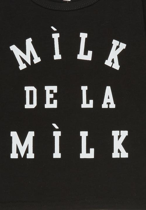 Pop Candy - Printed L/S Tee Black and White