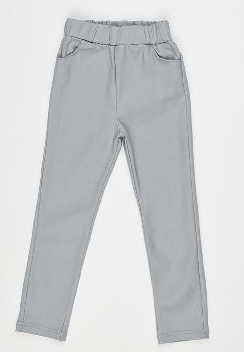 Pop Candy - Girls Skinny Jean Grey