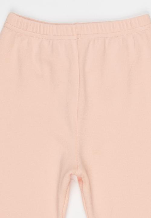 Pop Candy - Printed Leggings Pale Pink
