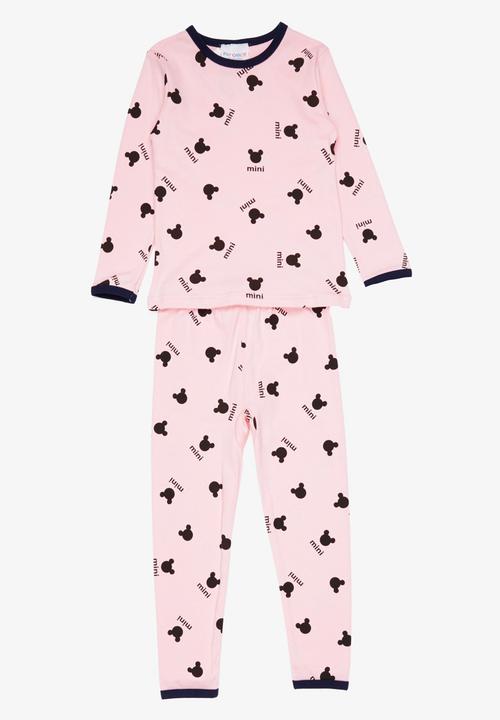 Pop Candy - Girls  PJ Set Multi-colour