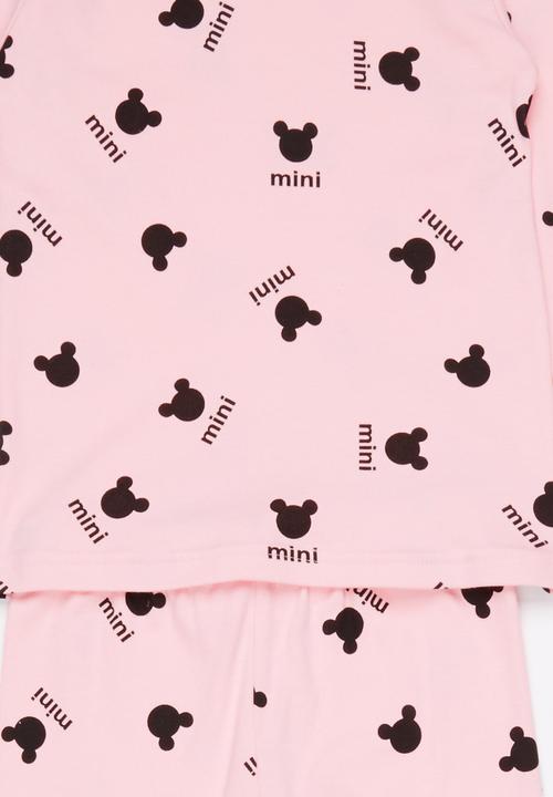 Pop Candy - Girls  PJ Set Multi-colour