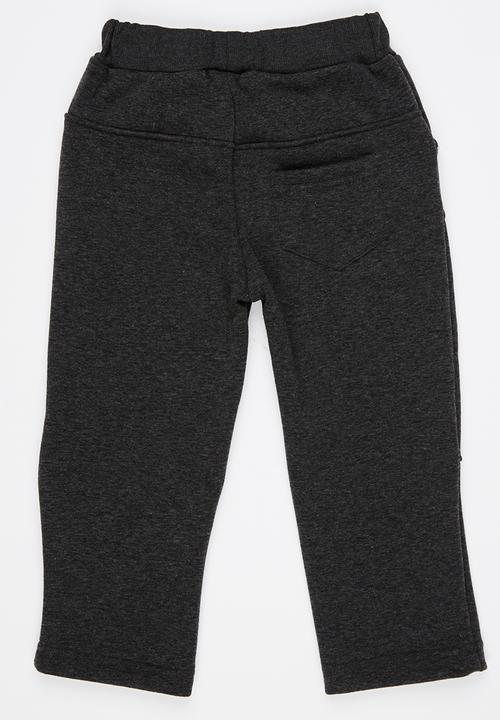 Pop Candy - Monster Sweat Pants Grey Melange