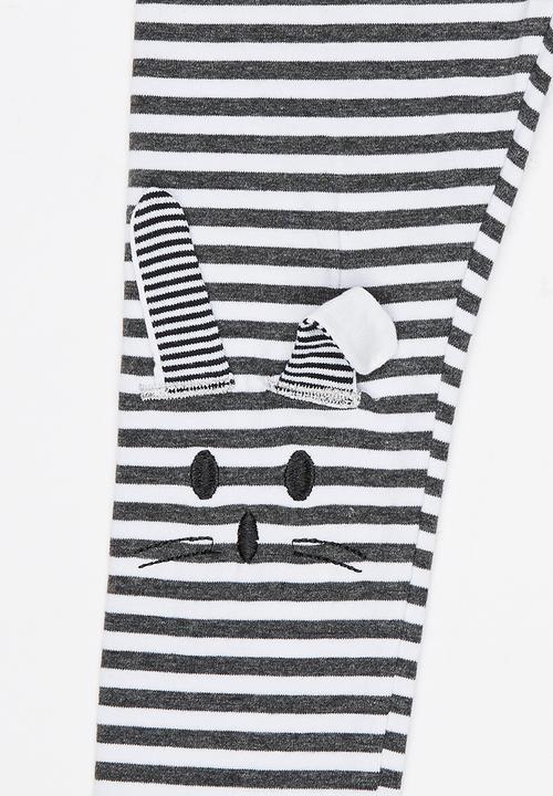 Pop Candy - Striped Leggings Multi-colour
