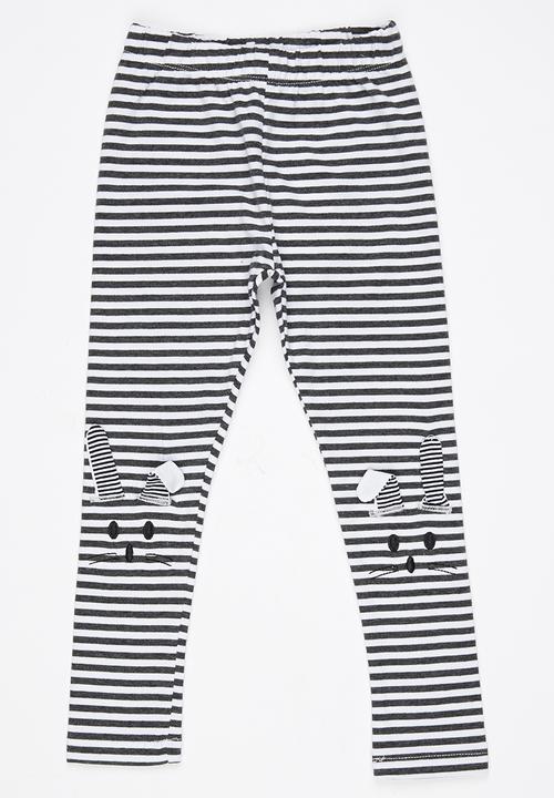 Pop Candy - Striped Leggings Multi-colour
