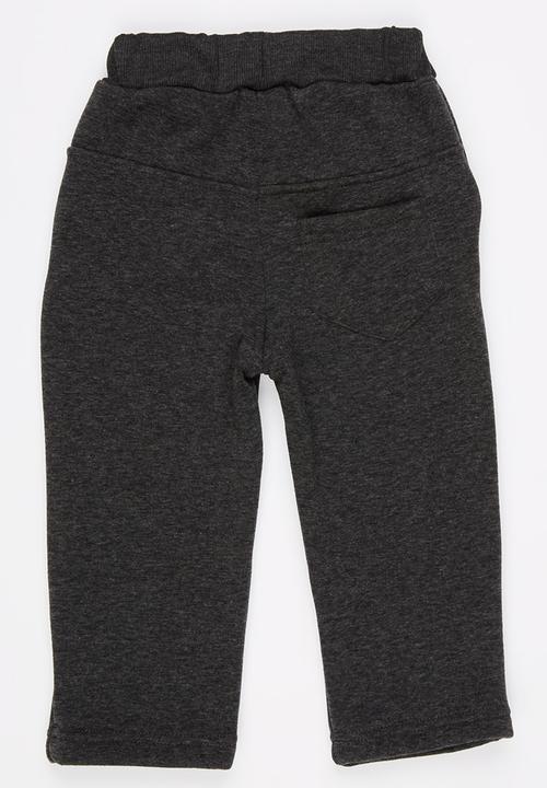 Pop Candy - Monster Sweat Pants Grey Melange