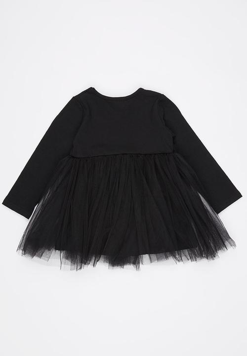 Pop Candy - Combo Dress Black