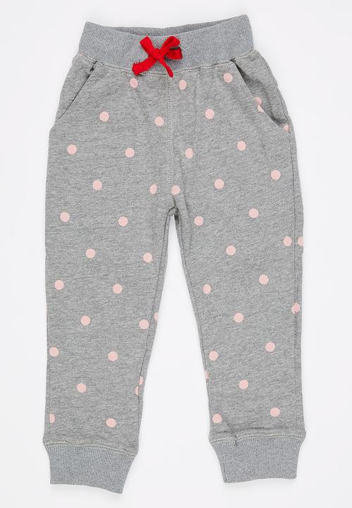 Pop Candy - Printed Sweatpants Grey