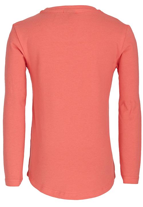 POLO - Kayla Ls Printed Te Coral