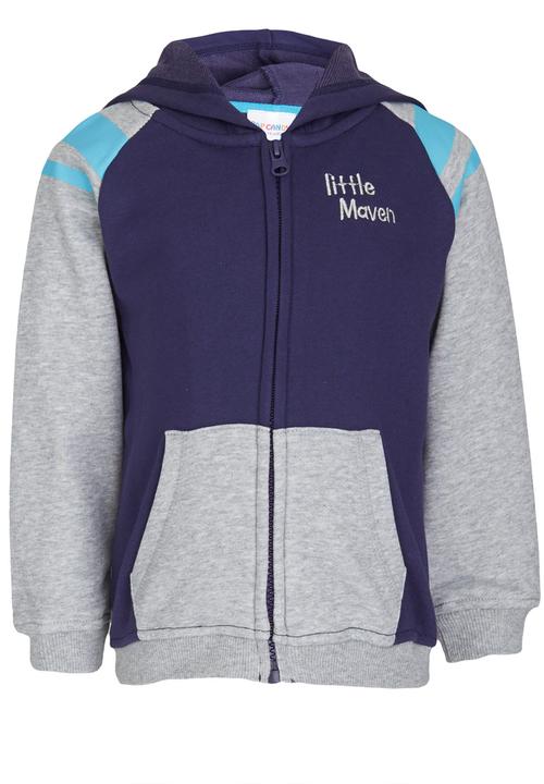 Pop Candy - Colourblock Hoodie Multi-colour