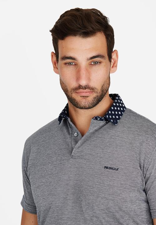 Pringle of Scotland - Baltusrol Sportshirt Golfer Navy