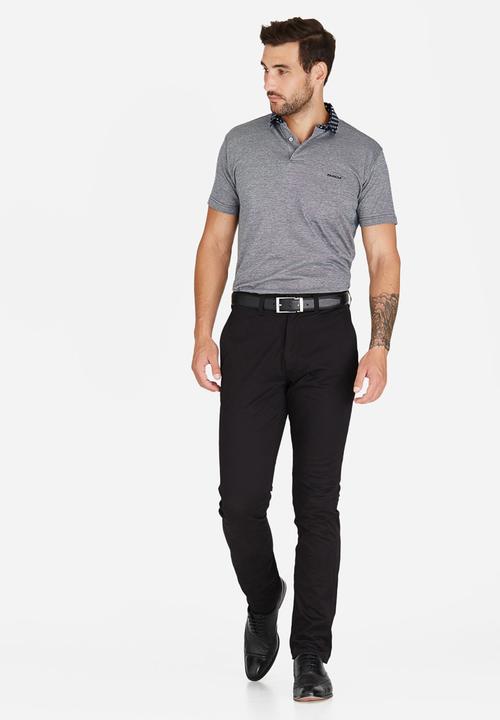 Pringle of Scotland - Baltusrol Sportshirt Golfer Navy