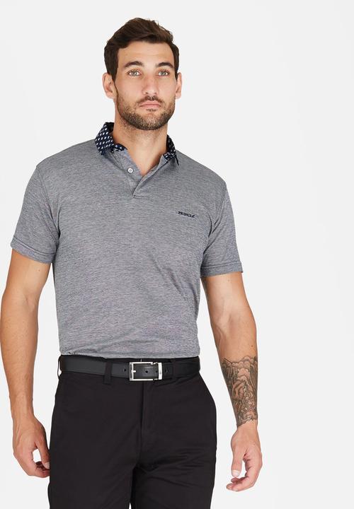 Pringle of Scotland - Baltusrol Sportshirt Golfer Navy