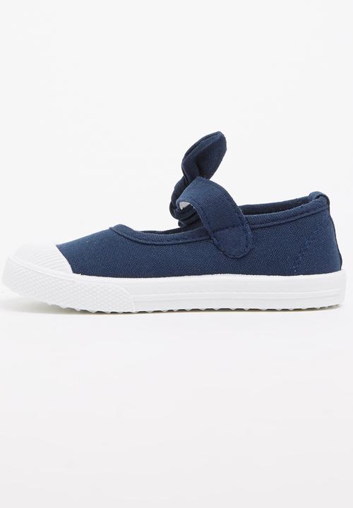 Pop Candy - Girls Slip On Sneaker Mid Blue