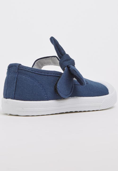Pop Candy - Girls Slip On Sneaker Mid Blue