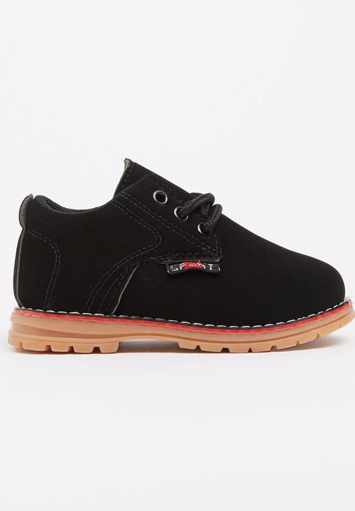 Pop Candy - Boys Brogues  Shoe Black