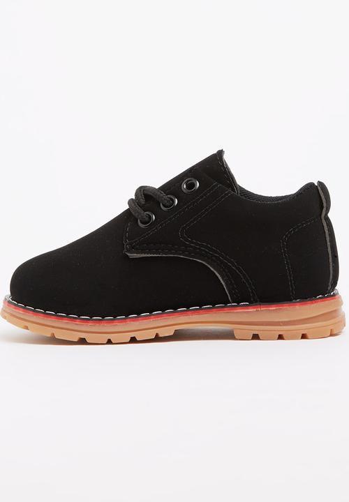 Pop Candy - Boys Brogues  Shoe Black