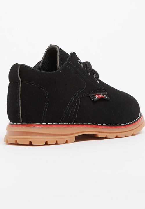 Pop Candy - Boys Brogues  Shoe Black