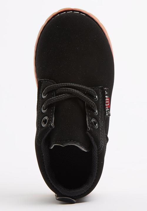 Pop Candy - Boys Brogues  Shoe Black