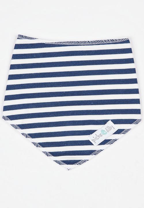 Pickalilly - Confetti Dots Bib Navy