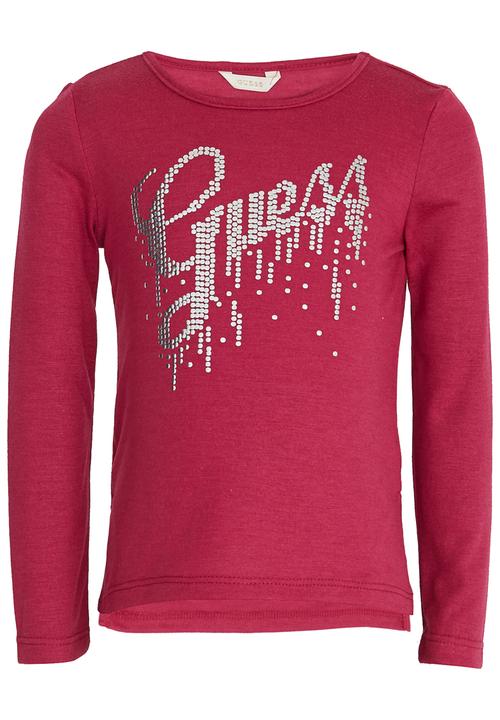 GUESS - Falling Guess Tee Mid Purple