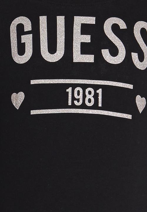 GUESS - 1981 Tee Black
