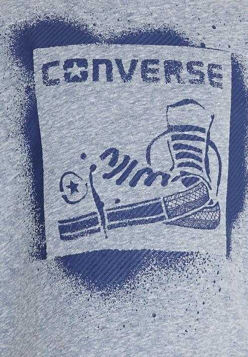 Converse - Stencil Tee Blue