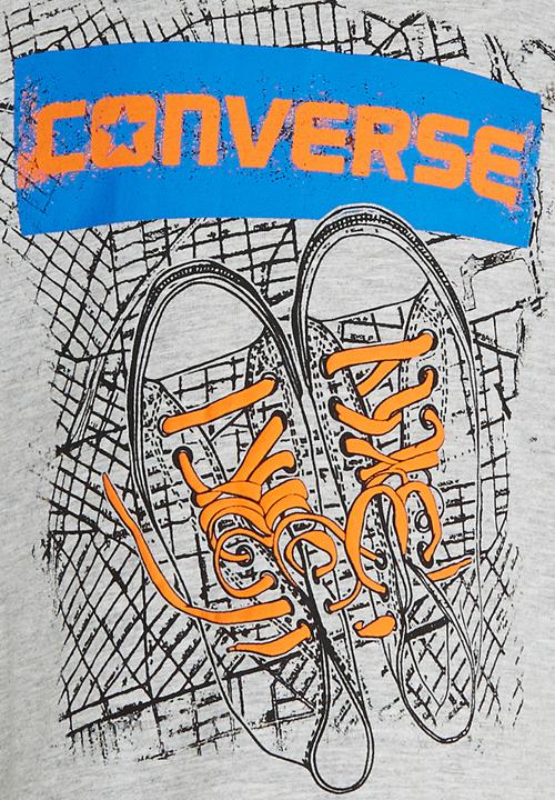 Converse - Map Tee Grey