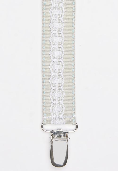Pickalilly - Lace Dummy Clip Grey