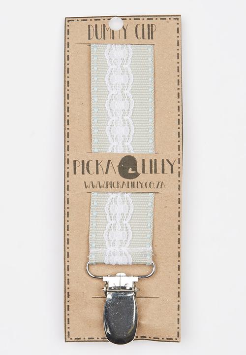 Pickalilly - Lace Dummy Clip Grey