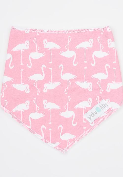 Pickalilly - Flamingo Bib Pale Pink