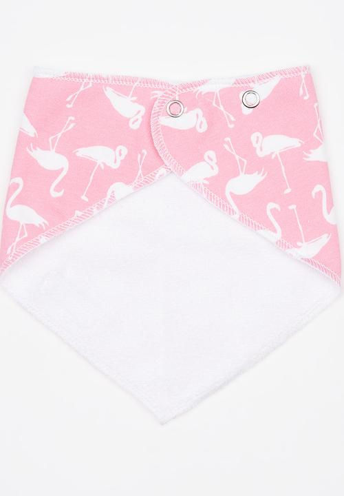 Pickalilly - Flamingo Bib Pale Pink