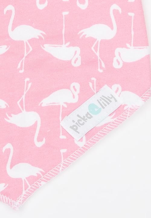 Pickalilly - Flamingo Bib Pale Pink