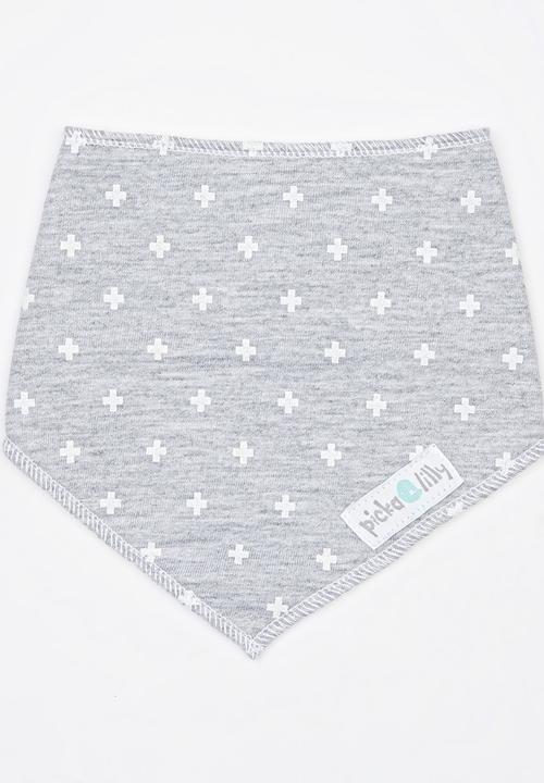 Pickalilly - Cross Bib Grey Melange