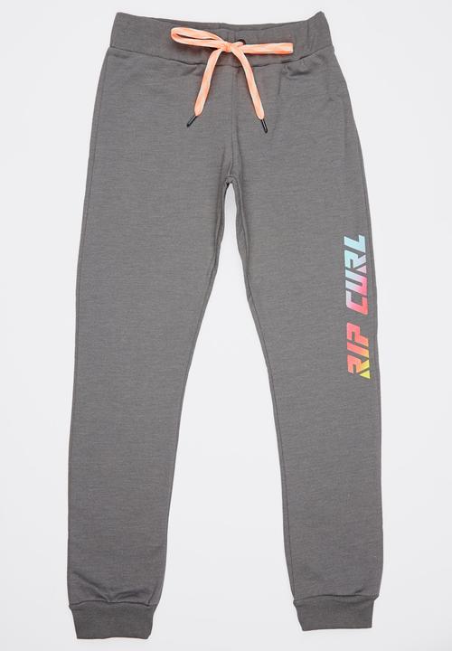 Rip Curl - Teen Two Tone Trackpants Mid Grey