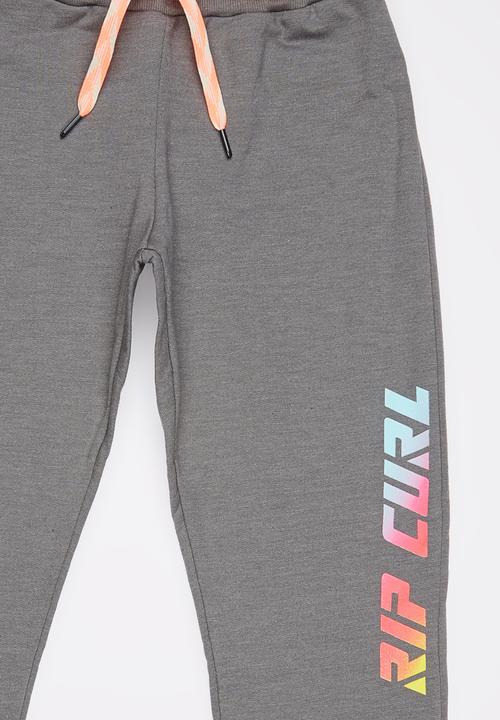 Rip Curl - Teen Two Tone Trackpants Mid Grey